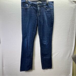 Nine West Santa Monica Straight Leg Jeans Flap Pocket Womens 10/29 Denim 2624